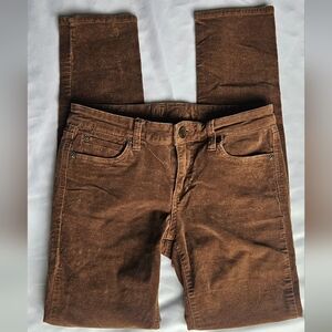 Kut from the Kloth Chocolate Skinny Corduroy Pants